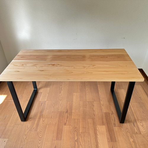 ☆カスタマイズOK☆【幅180x80】杉無垢材テーブル ※天板のサイズと色を