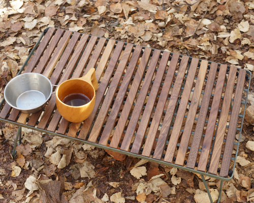 ウォールナット ロールトップボード（フィールドラック専用天板