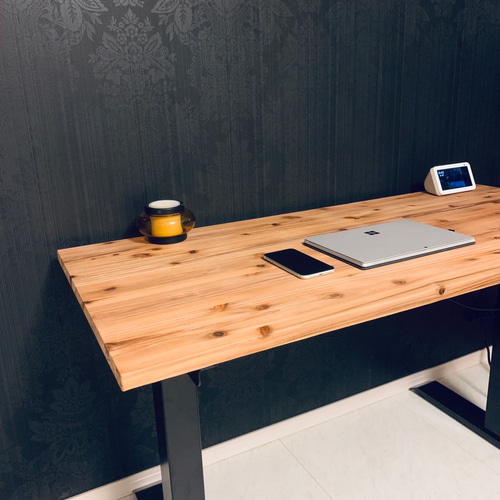 ノン 杉 無垢 天板 flexispot にも対応 杉 デスク天板 flexispotにも