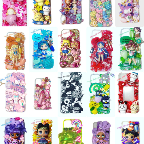 推し活♡ギャルに♡デコ電 スマホケース【オーダー受付中】※購入禁止