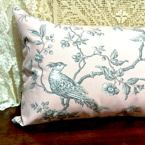 フランスアンティーク トワルドジュイ クッションカバー 楽天市場