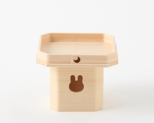 お月見うさぎSANPOO中サイズ | 三方 |三宝 その他インテリア雑貨