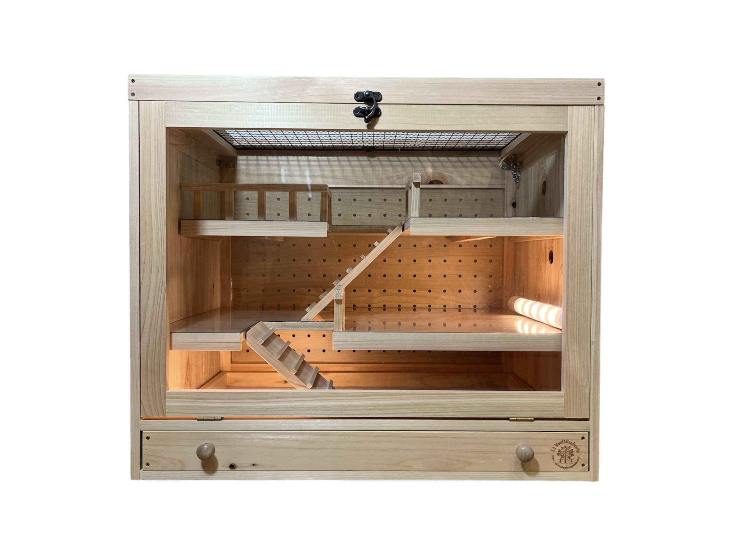 木製ケージ 90×45×45 サイズオーダー 爬虫類 小動物 【公式通販】