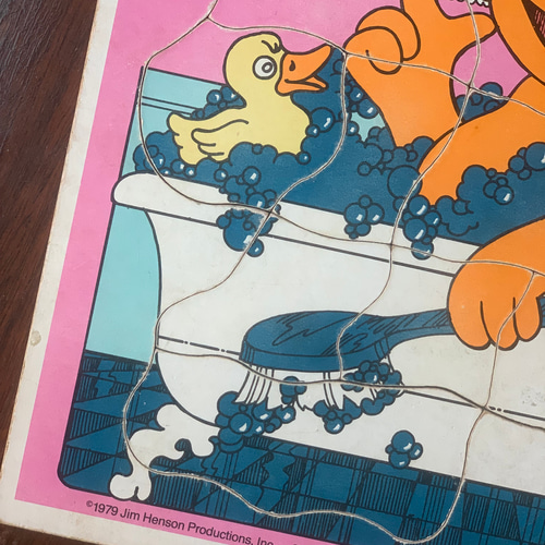 セサミストリート パズル レア☆レトロ セサミストリート パズル レア