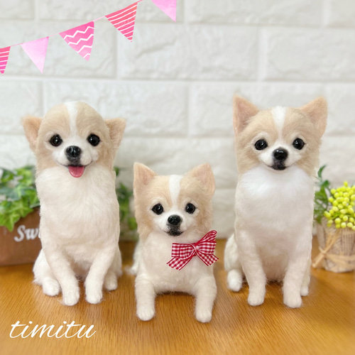 ◇こちらはサンプル画像になります◇羊毛フェルト♡ 愛犬 オーダー