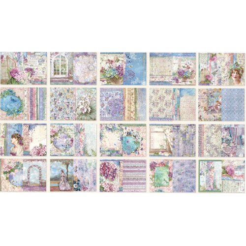 送料無料【P112-2 コラージュ素材】海外紙モノ コラージュノート 本