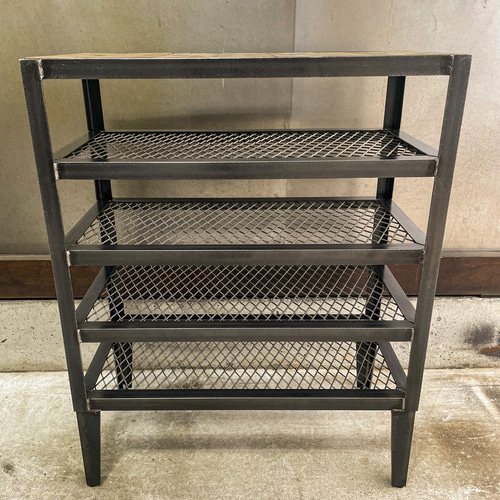 アイアンラック 植物棚 シェルフ ディスプレイラック インダストリアル