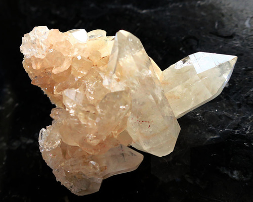 ヒマラヤ水晶 クラスター ピンク マニカラン産 70g N14 原石/鉱物 4月