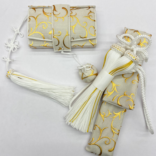 花嫁和装 はこせこ かいけん【婚礼/筥迫・懐剣2点セット】サンド