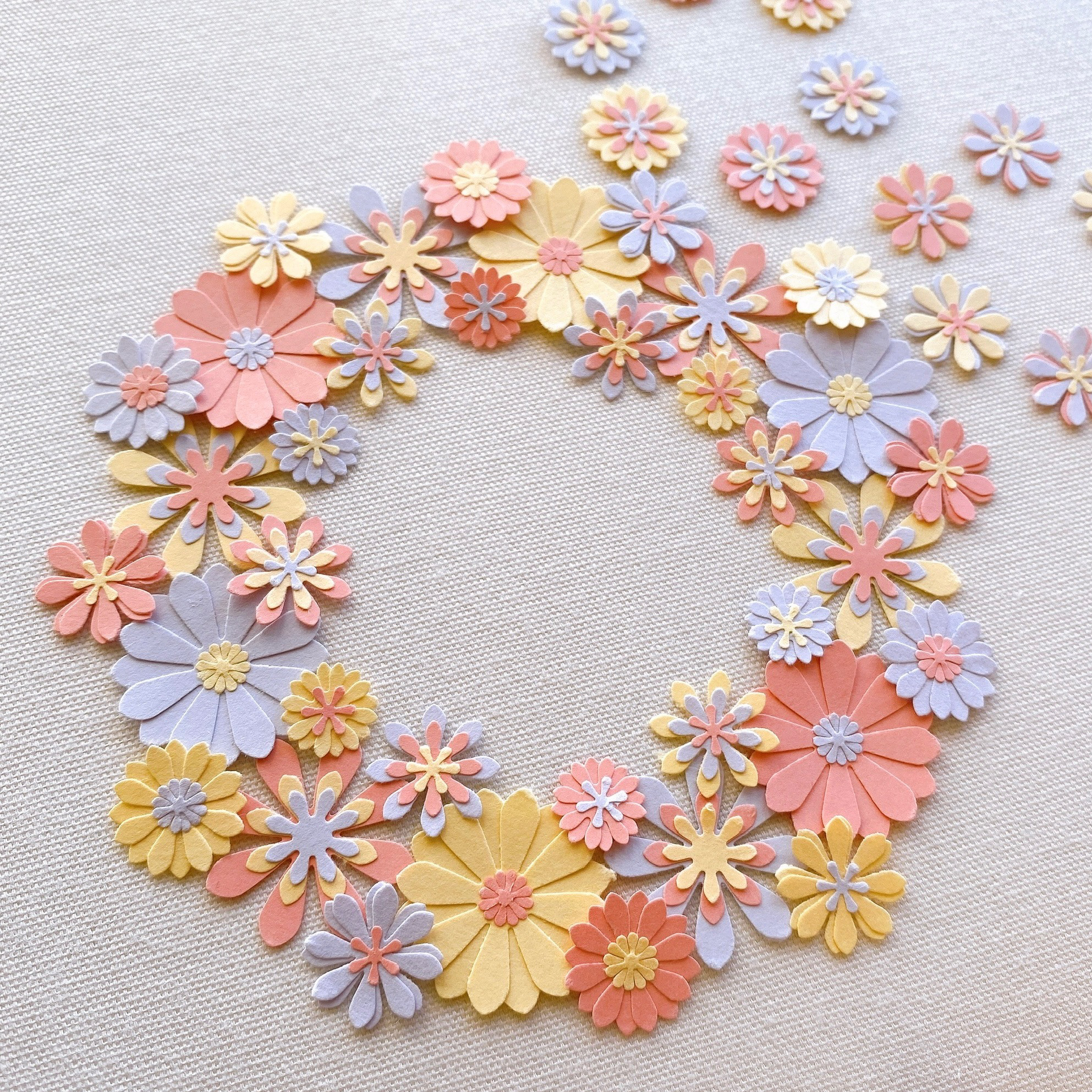 アルバム飾りクラフトパンチひらがなオーダー受付中（＾∇＾）