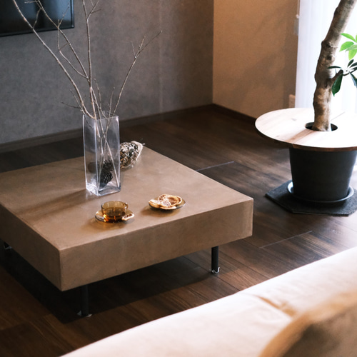 ブロックセンターテーブル/モールテックス ローテーブル・リビング