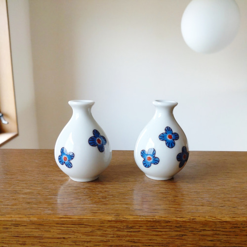 九谷焼＊日本製一輪挿しドライフラワーセット❀インテリア ギフト