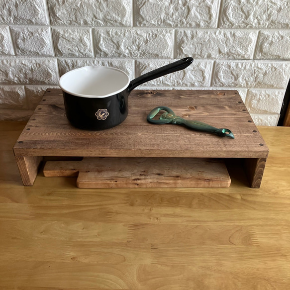 コの字ラック ロータイプ オーダー承ります 複数オーダー可能です 棚