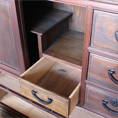 134年モノ】アンティーク チェスト 茶箪笥 和箪笥 時代箪笥 明治時代