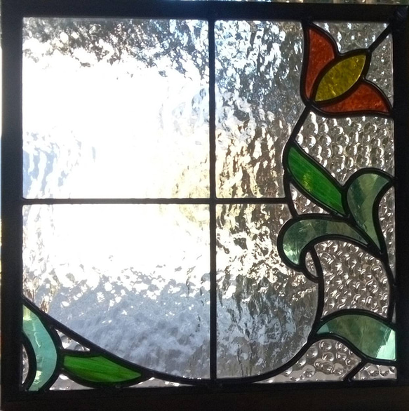 ステンドグラス パネル NO34 サンキャッチャー glassart.k 通販