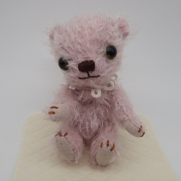 テディベア ピンク ぬいぐるみ モコフワ (株)シアーズ テディベア