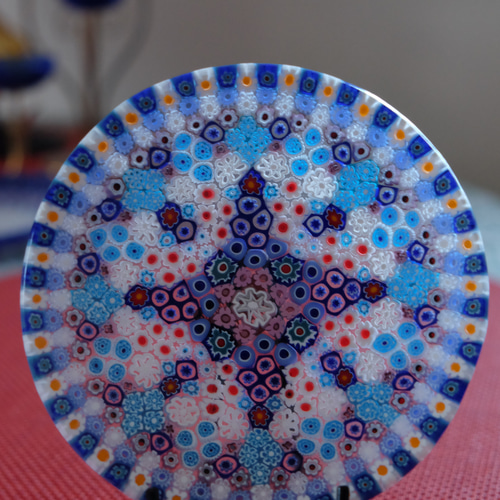 ベネチアンガラス ヴェネチアンガラス ミルフィオリ お皿 プレート