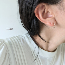 k10】極小フープピアス*シンプルこそ上質に*オフィスから日常まで