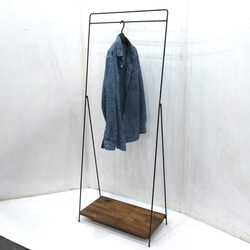 ⭐︎タイムセール⭐︎アンティーク調ハンガーラック マホガニー無垢