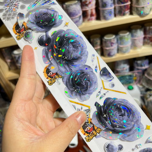 海外 PETテープ マスキングテープ 泡とフラワー 【公式通販】