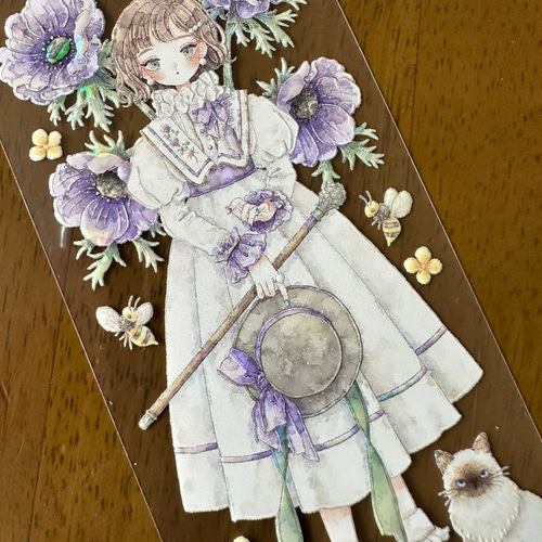 ❌即購入不可❌ Shine 暮春 贝壳光 海外マスキングテープ 切り売り