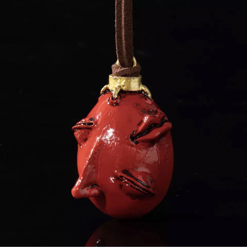 ベヘリット 2個セット ネックレス 覇王の卵ベルセルク コスプレ 首飾り