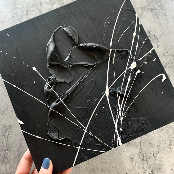 オンリー・コルセット / テクスチャーアート 33×24㎝ F4 原画 モダン