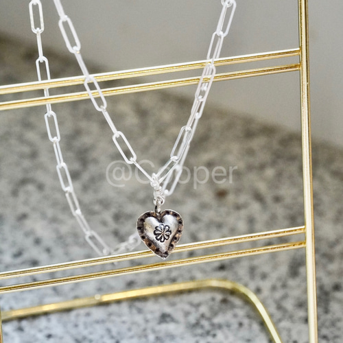 ☆オープンセール☆【カレンシルバー】ハートネックレスsilver925