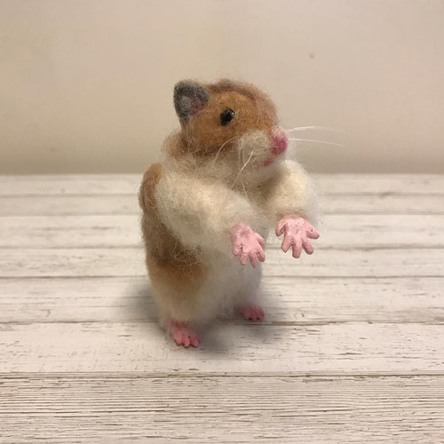 376 K 羊毛フェルト ハムスター 376 K 羊毛フェルト ハムスター 羊毛