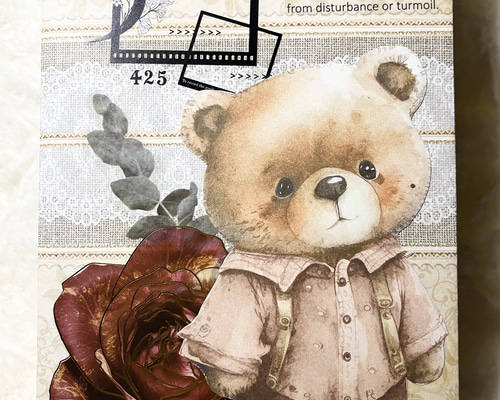 おすそ分けファイル くまさん コラージュ素材 その他素材 yuu.1744