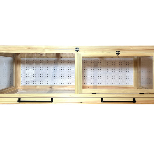 130cm ×45cm 大型ケージ 木製ケージ 爬虫類ケージ ハウス・小屋