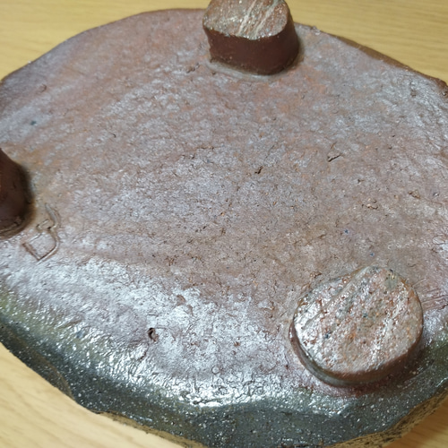 □備前焼のかっこいい波皿□深皿 鉢 ボウル お椀・ボウル・鉢 東児の花