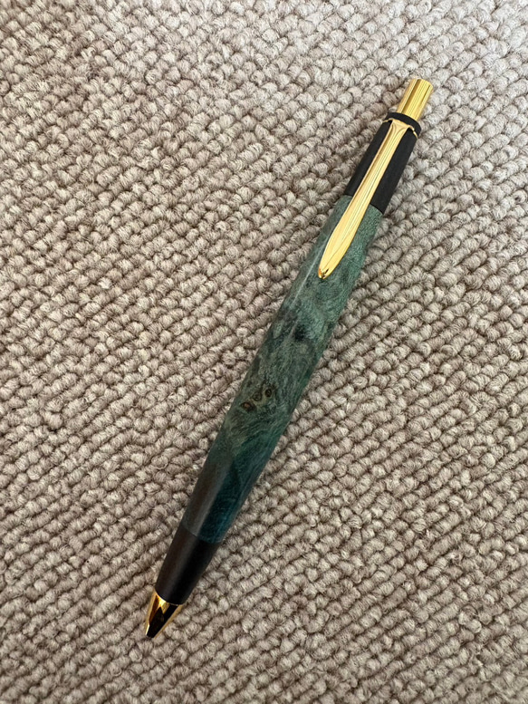 スタビライズドウッド シャープペンシル 木軸 ペン・筆記用具 キツツキ