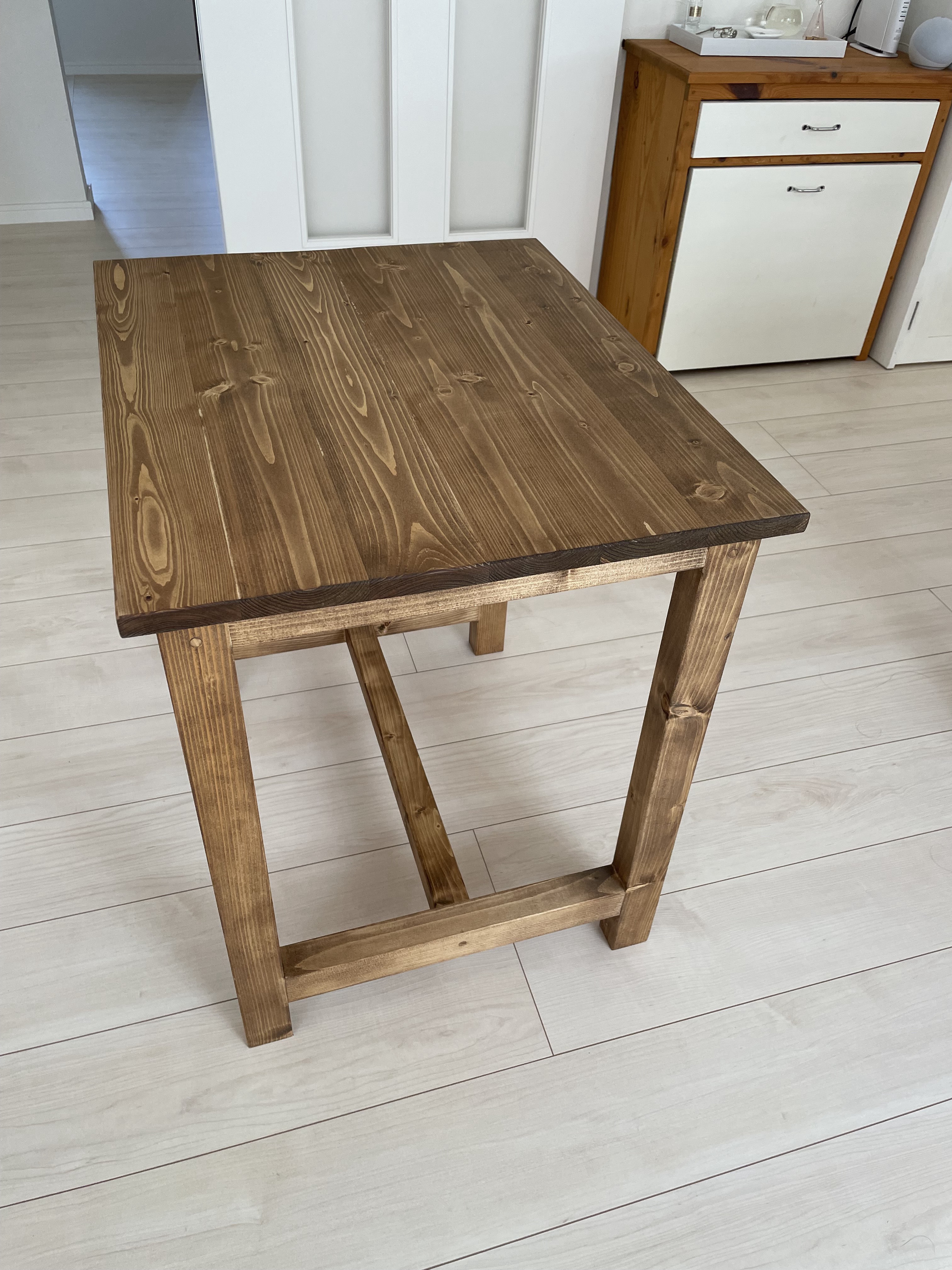 ミシンテーブル(MISHIN) 網目のミシン台 インテリアや花台などに