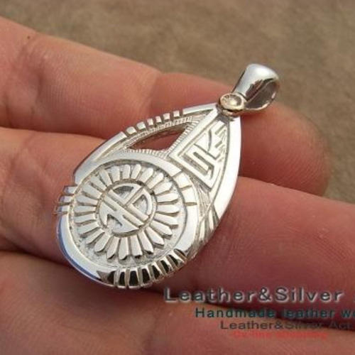 ネックレスサンフェイス ペンダントトップ（ホピ族）インディアン