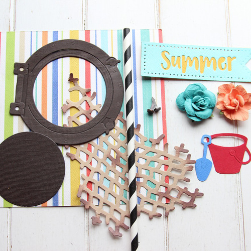 スクラップブッキング6インチキット(summer2) キット mami913 通販