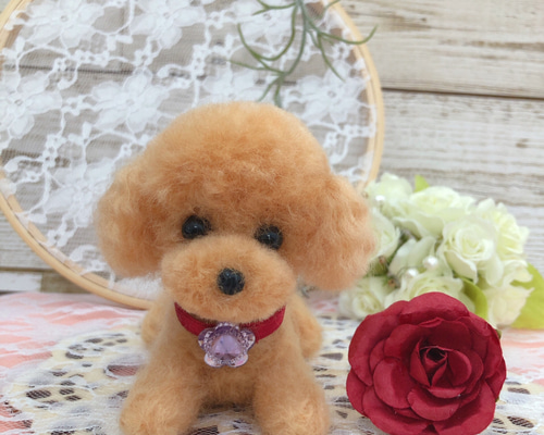 トイプードル♡ミニ❤️ハンドメイド❤️羊毛フェルト お迎え決まり