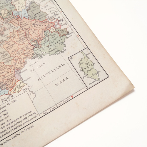 15世紀から1801年リュネヴィルの和約までのフランスの地図