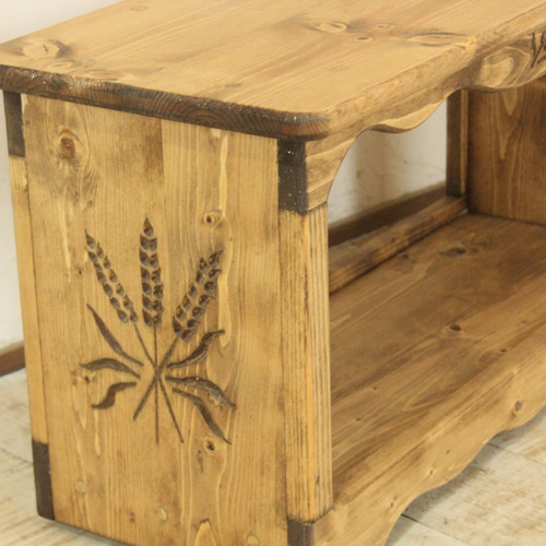 感謝価格＊カントリー家具＊麦の穂＊ミニテーブル 感謝価格