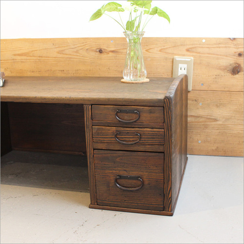 両袖 文机 アンティーク 座卓 和モダン 和室 和風 テレビ台 ローボード