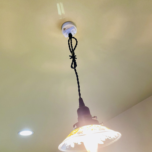 ステンドグラス Alice ペンダントライト 昭和レトロ カフェ 照明