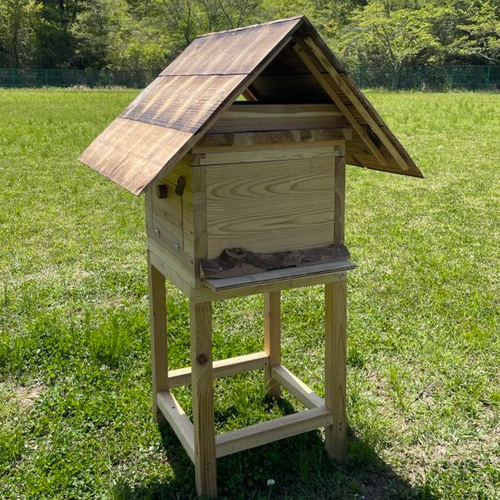 日本みつばち用 飼育箱 重箱式巣箱 待ち箱 6段 セット 日本ミツバチ重箱