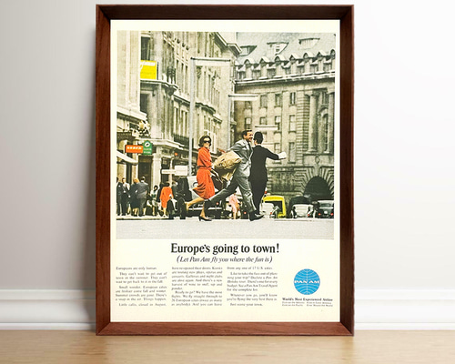 HEINZ ケチャップ 広告アート額縁 インテリア ビンテージ LIFE 雑誌