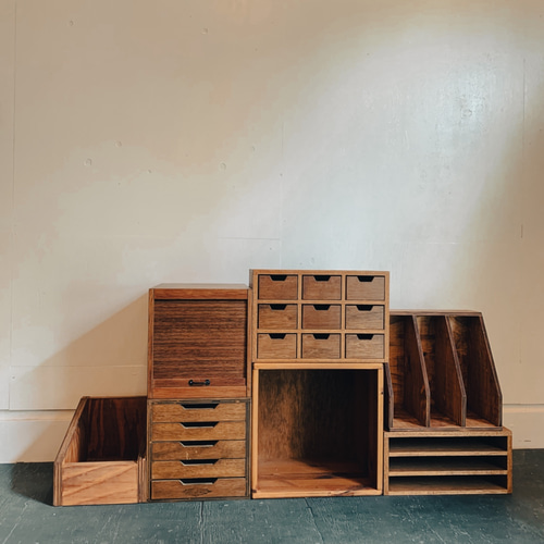 VINTAGE WOOD LETTER CASE《type2》 ビンテージ アンティーク デスク