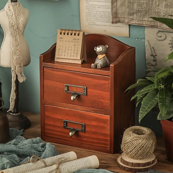 棚 チェスト 卓上収納ボックス 卓上チェスト 収納ボックス 小物入れ