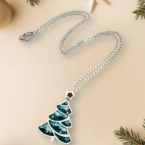 七宝焼クリスマスオーナメント3個セットC 七宝焼クリスマス