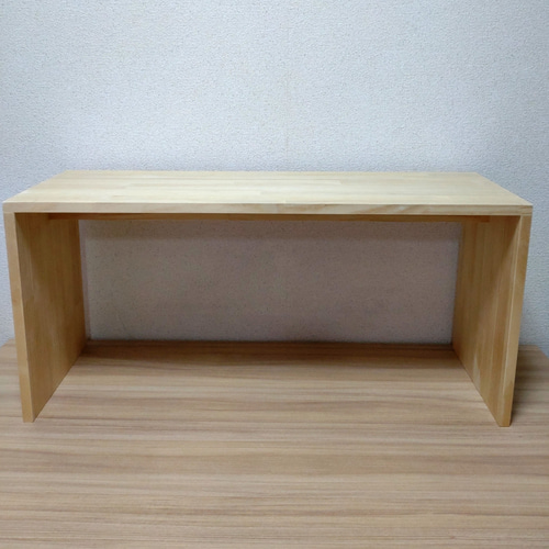 木製 コの字ラック 水槽台 ハンドメイド カフェベンチ イス☆お好みの