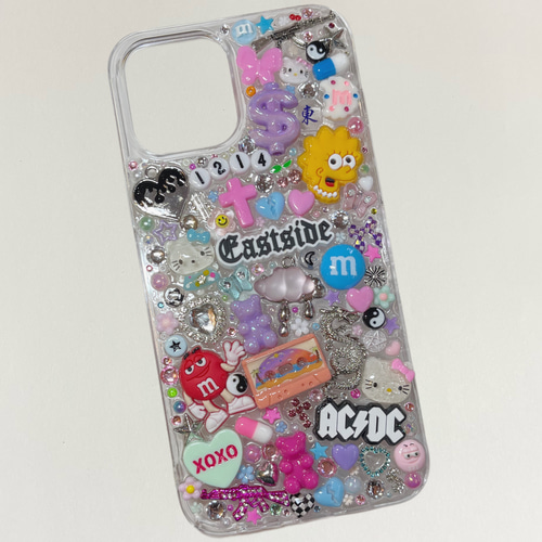 デコ電オーダー スマホケースデコ iPhoneケース Androidケース