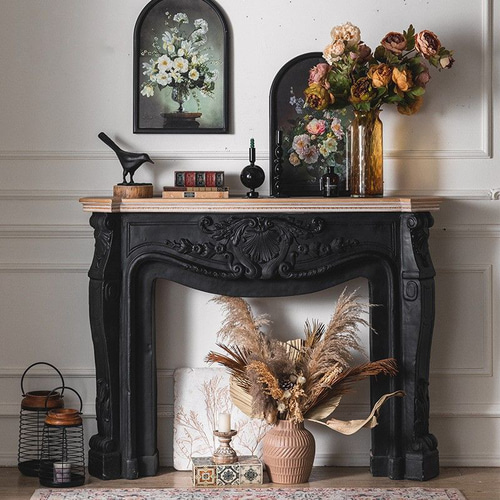 マントルピース ラグジュアリー ヨーロッパ風 レトロ調 おしゃれ