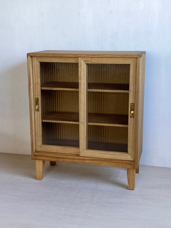 民芸 書籍 本棚 食器棚 和風 キャビネット 木製 ガラス 民芸 書籍 本棚